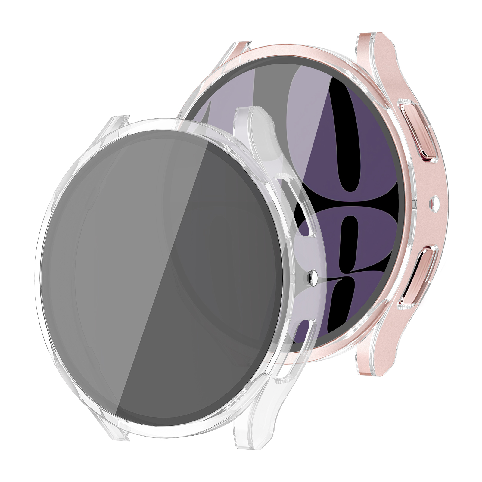 Anti Spy Privacy Glass Case - Vidro temperado + capa de privacidade