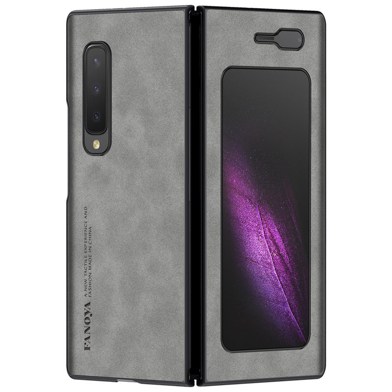 Matte Hard Pc Back Case - Para samsung galaxy fold fold1 f900f