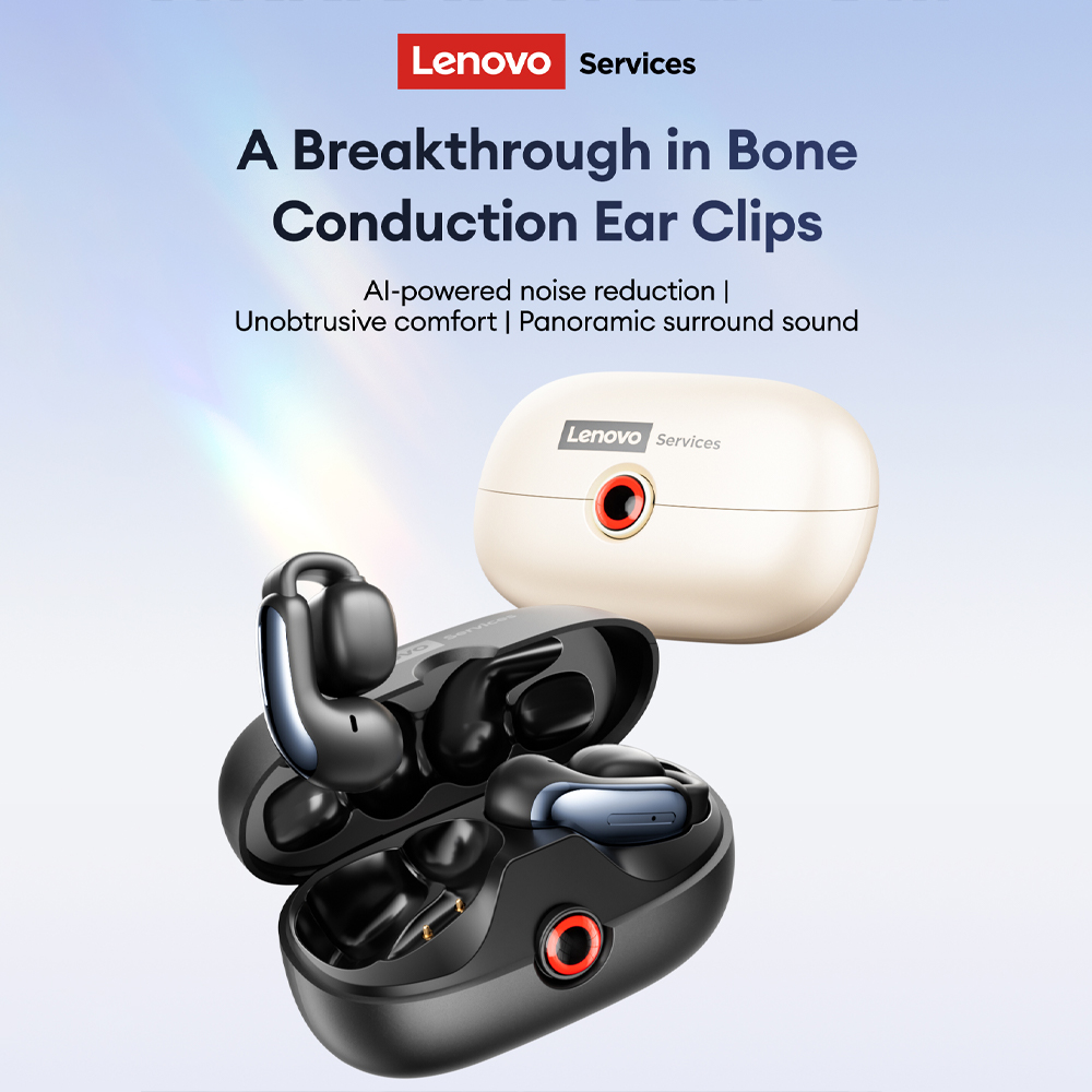 Phone Cases - Lenovo LES-108 condução óssea tws clipes