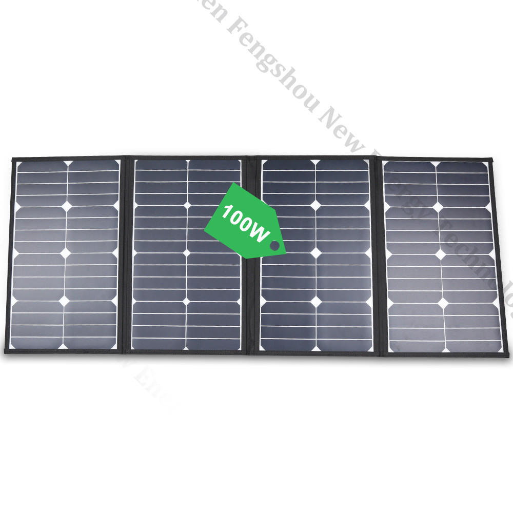 Chargers - Carregador portátil de painel solar dobrável