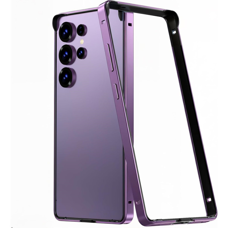 Metal Bumper Aluminum Frame Case - Capa de Metal com Estrutura de