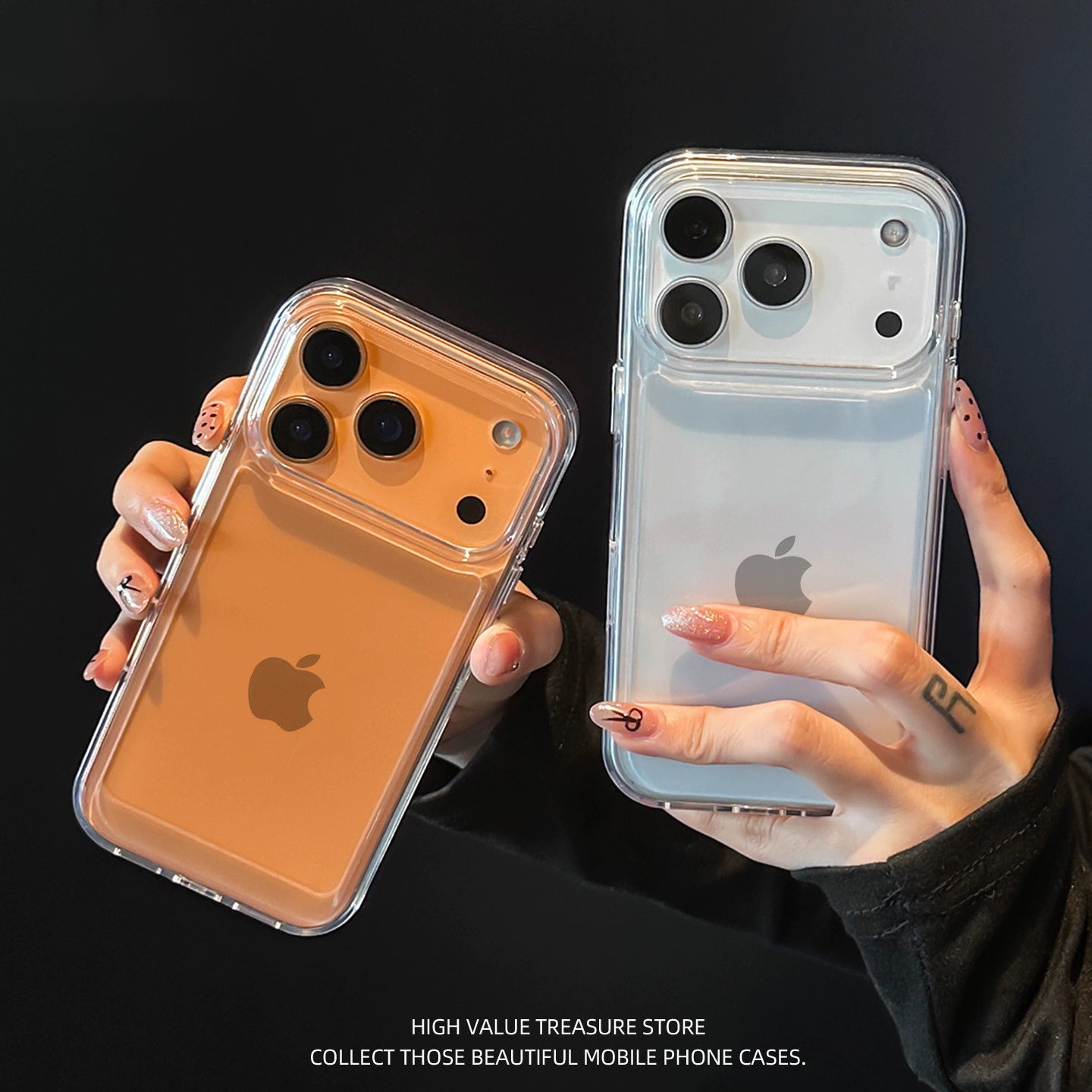 Clear Shockproof Bumper Case - Caso de telefone para iphone 17
