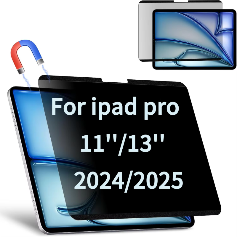 Matte Anti Glare Screen Protector - Protetor de tela de privacidade magnética
