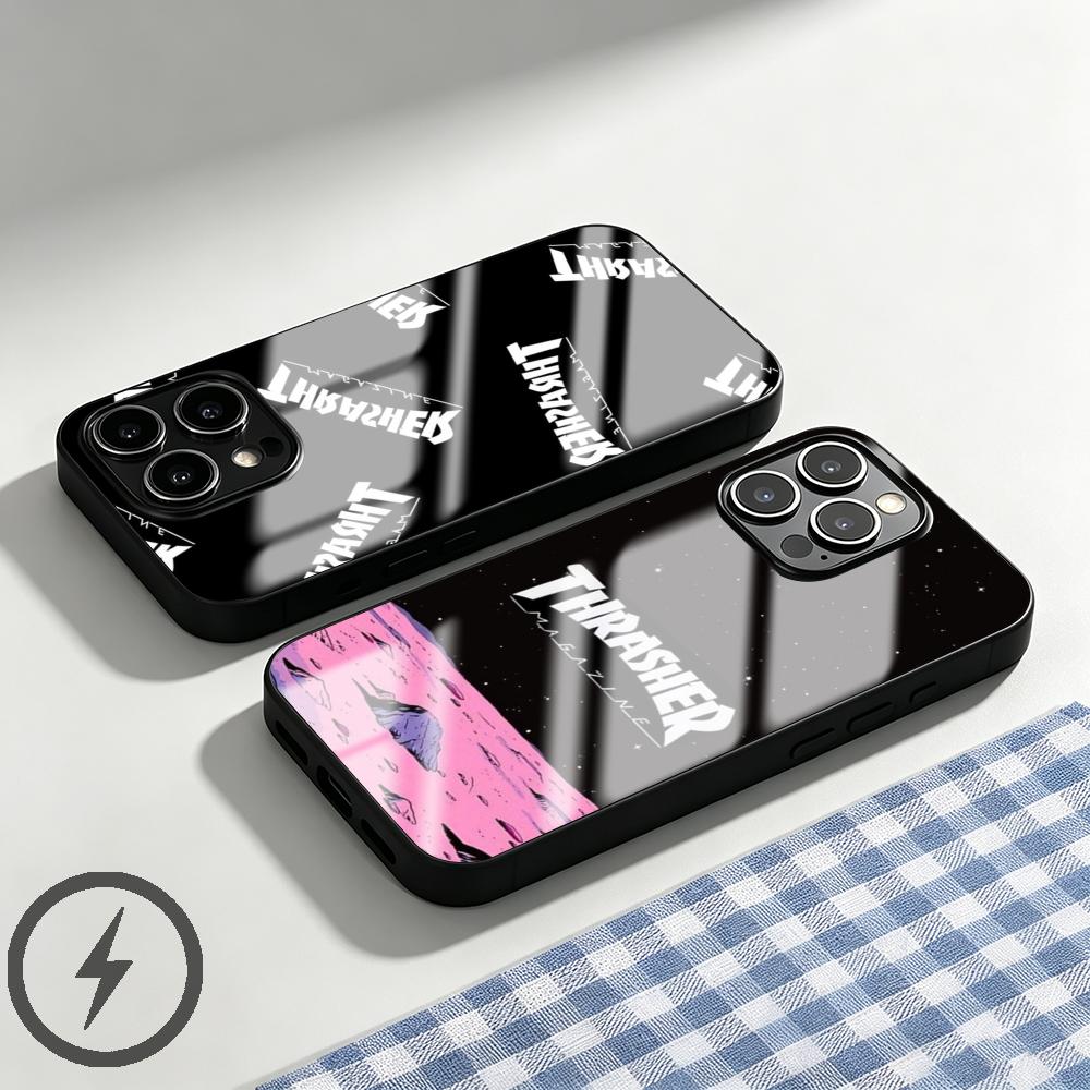 Screen Protectors - Capa de Telefone THRASHER para iPhone