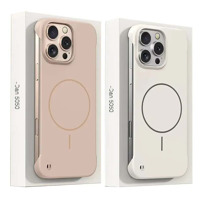 Ultra Thin Frameless Phone Cover - Capa Protetora Ultra Fina Sem Moldura