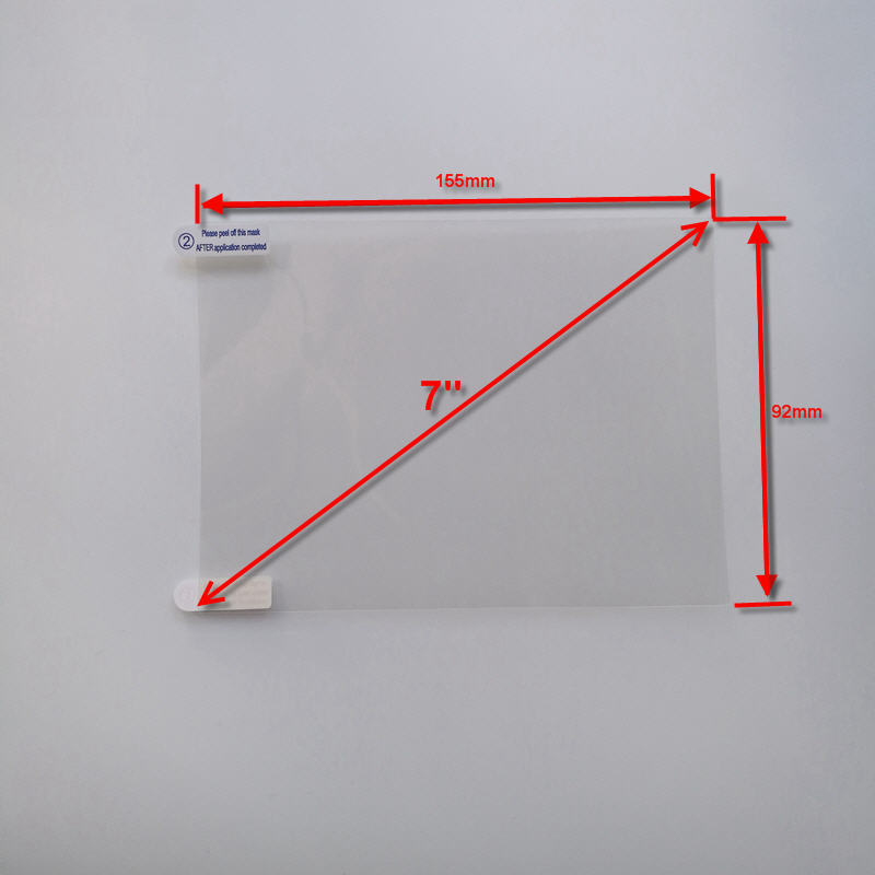 Matte Anti Glare Screen Protector - 5 pçs 7 