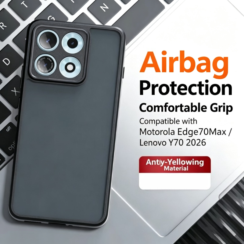 Matte Hard Pc Back Case - Capa para Motorola Edge 70 Max