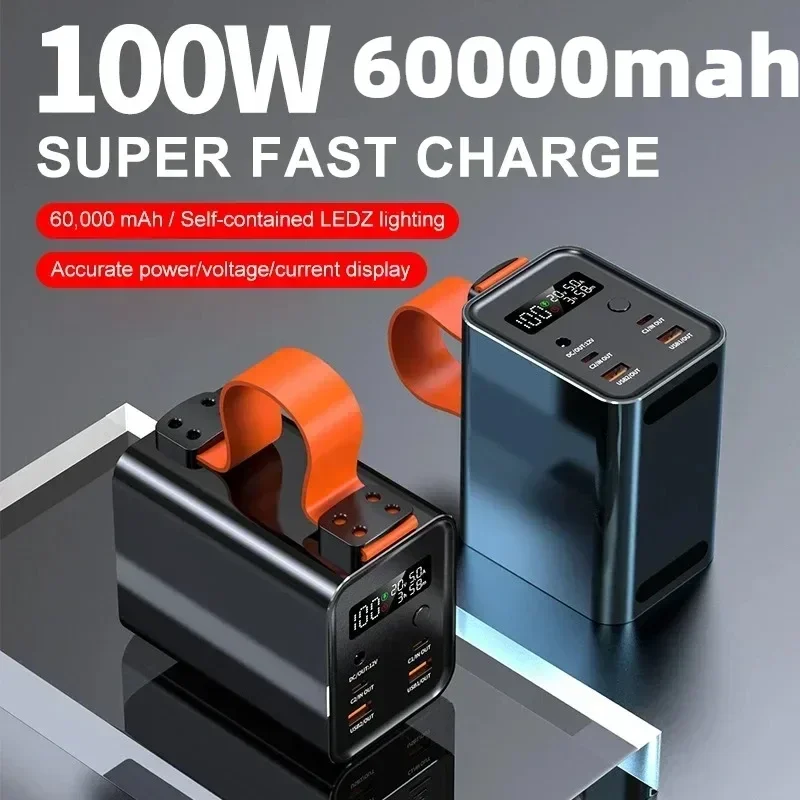 Power Bank Portátil de 60000mA - Power Banks avaliação e preço