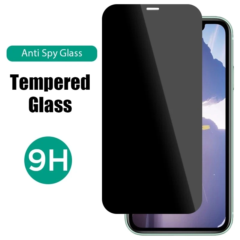 Capa de vidro temperado anti-e - Anti Spy Privacy Glass Case avaliação e preço