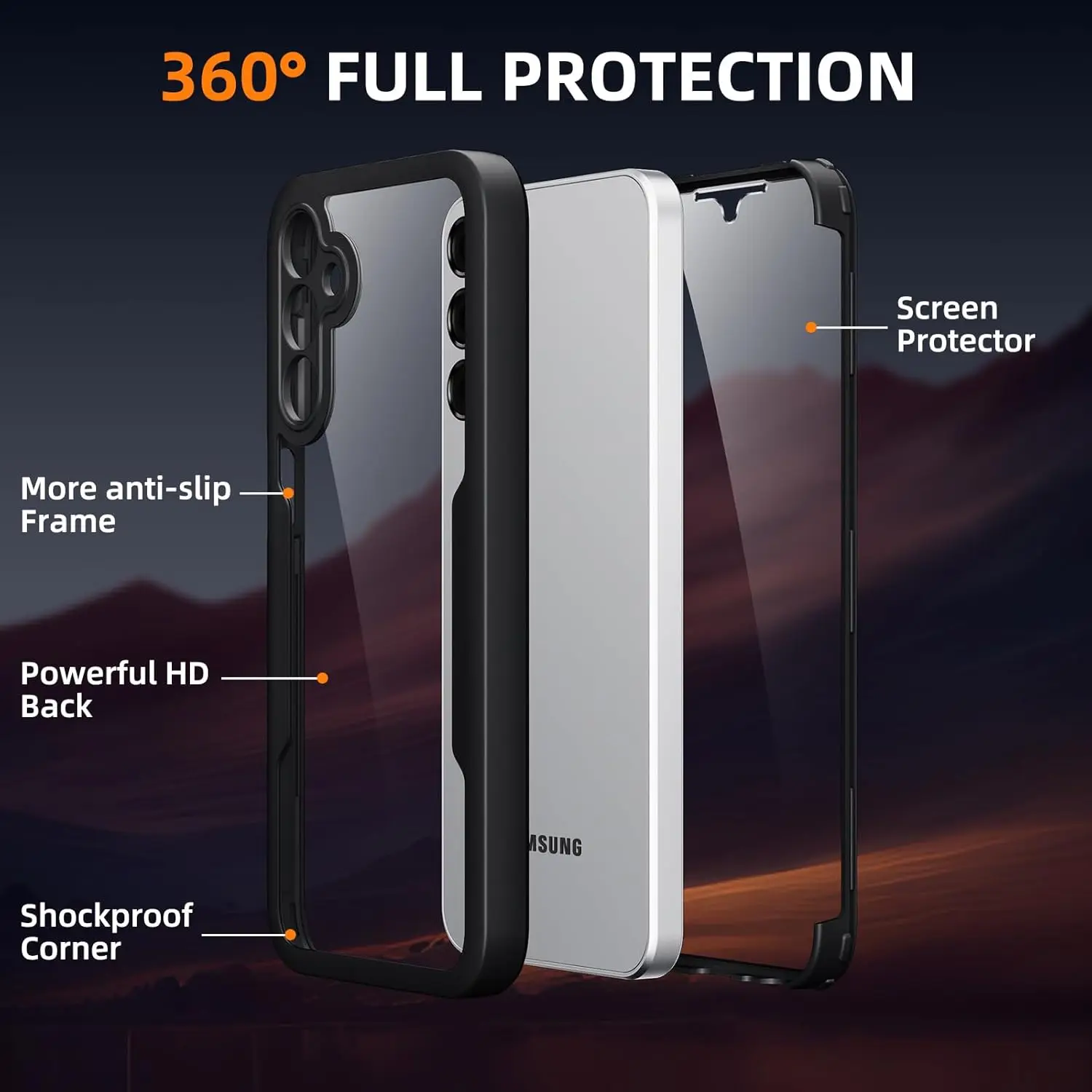 Transparente para serviço pesa - Heavy Duty 360 Full Body Protective Case avaliação e preço