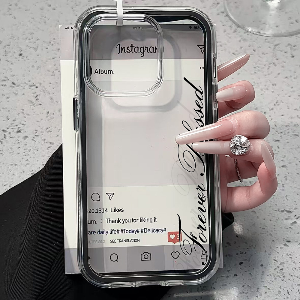 Capa de Silicone Macia Anticho - Clear Shockproof Bumper Case avaliação e preço