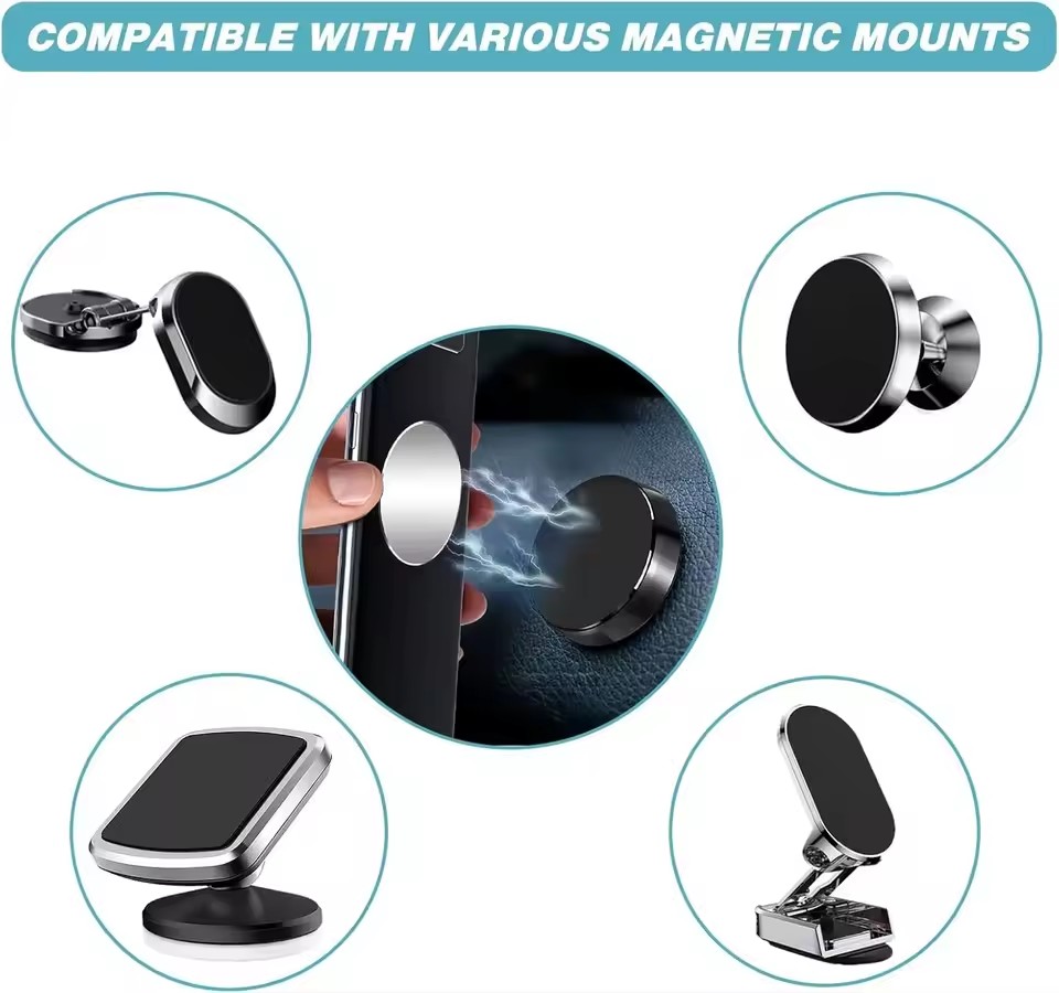 1/50 Peças Placa Metálica Magn - Phone Stands avaliação e preço