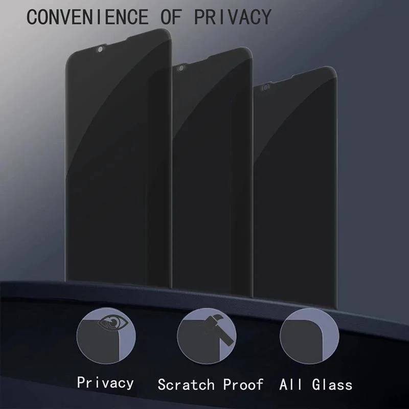 2 unidades de película proteto - Anti Spy Privacy Glass Case avaliação e preço