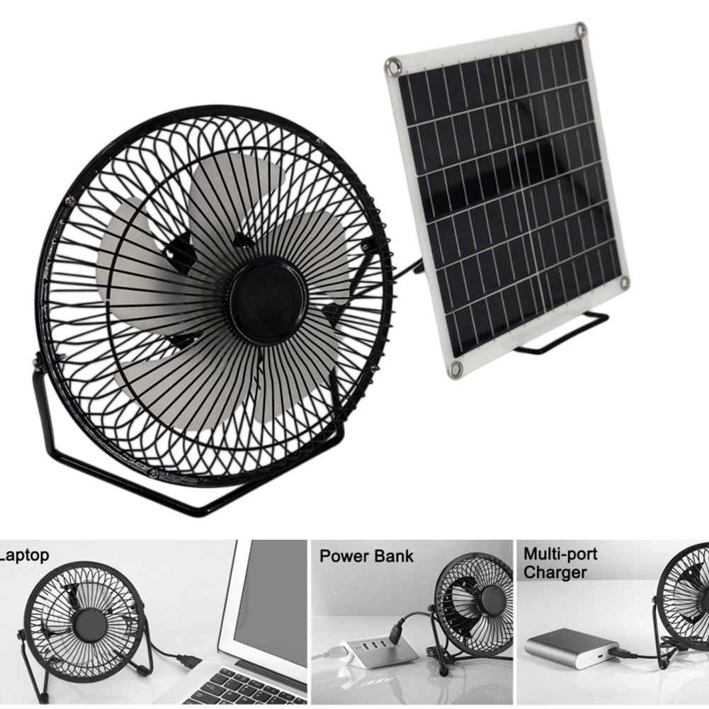 Ventilador Solar de 10W Compat - Power Banks avaliação e preço