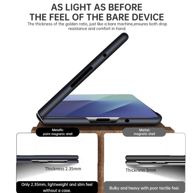Capa Magnética Ultra Fina Sem  - Ultra Thin Frameless Phone Cover avaliação e preço