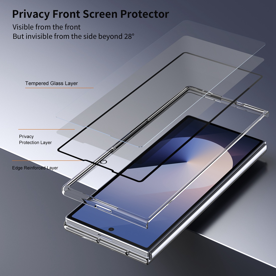 Protetor de Tela de Vidro Temp - Anti Spy Privacy Glass Case avaliação e preço