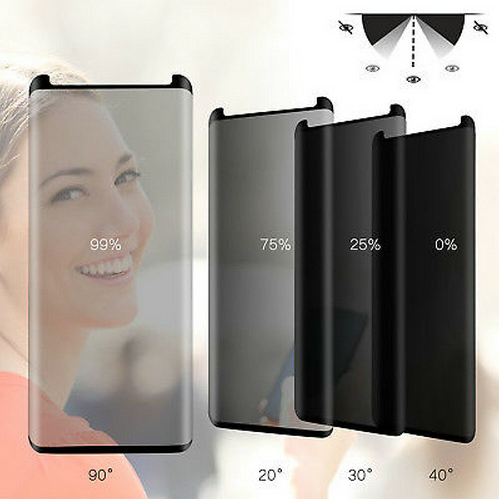 Película de vidro temperado co - Anti Spy Privacy Glass Case avaliação e preço