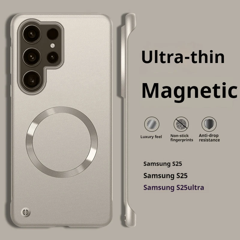 Capa de telefone magnética ult - Ultra Thin Frameless Phone Cover avaliação e preço