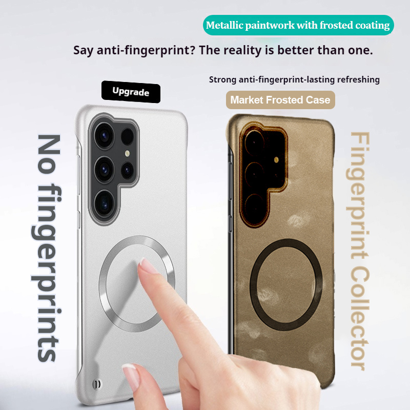 Capa de telefone magnética ult - Ultra Thin Frameless Phone Cover avaliação e preço