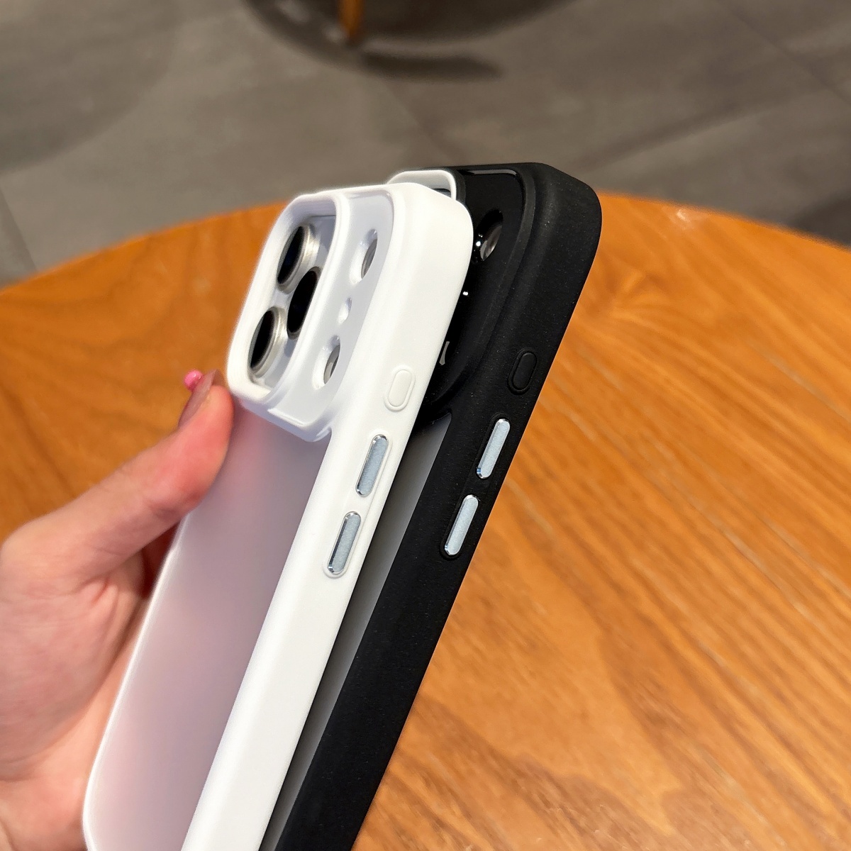 Luxo fosco claro armadura caso - Clear Shockproof Bumper Case avaliação e preço