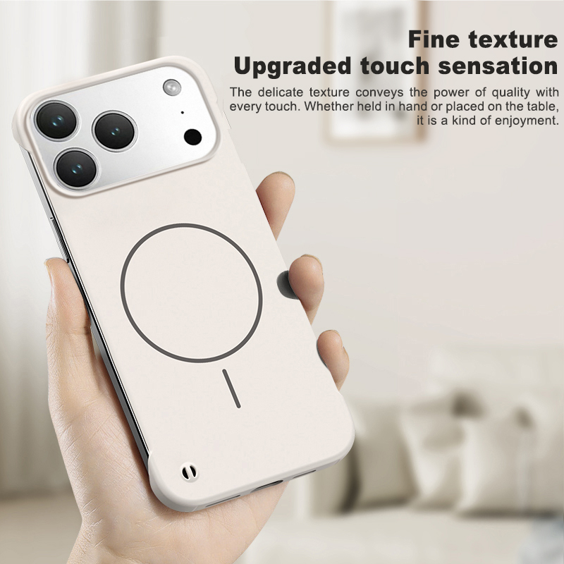 Ultra fino macio sentimento fo - Ultra Thin Frameless Phone Cover avaliação e preço