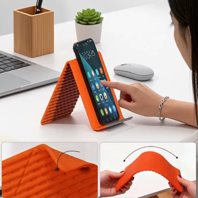 Suporte portátil de silicone p - Phone Stands avaliação e preço