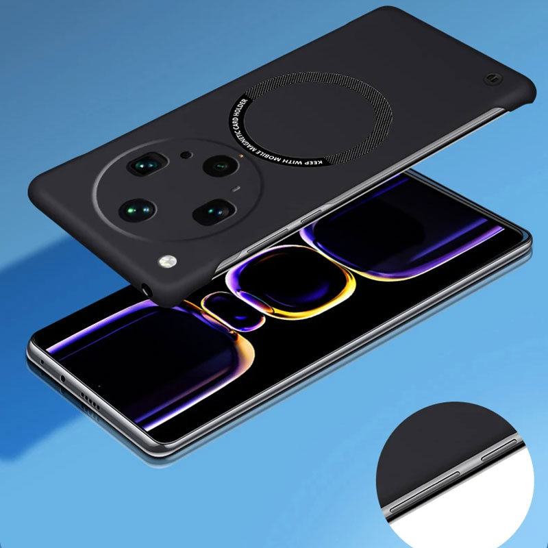 Sem borda fina caso de telefon - Matte Hard Pc Back Case avaliação e preço