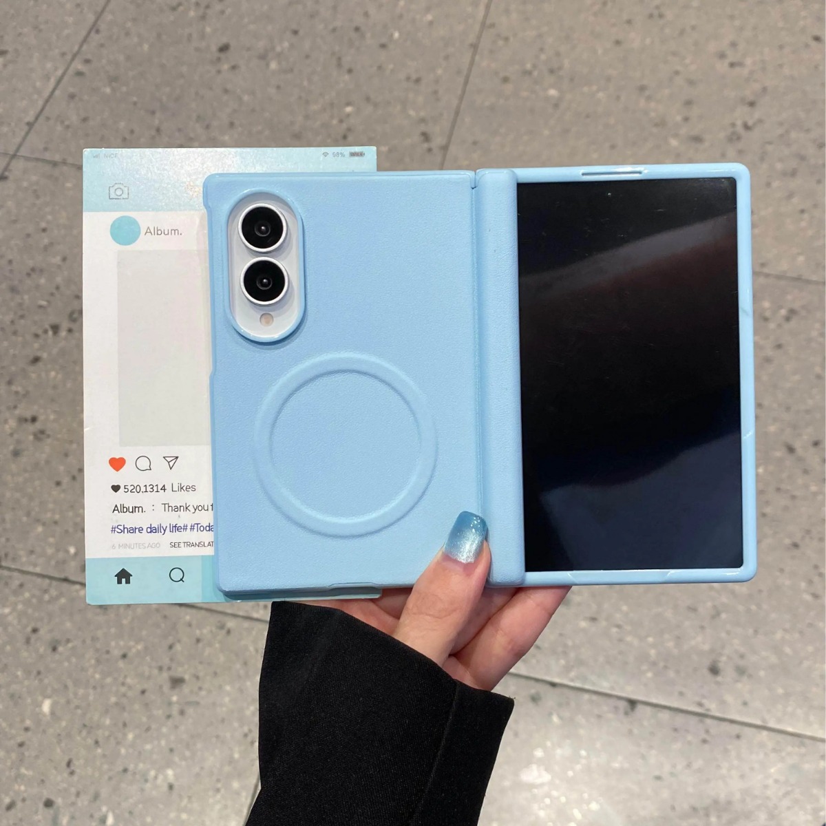 Capa de Couro Fosco Cor Candy  - Screen Protectors avaliação e preço