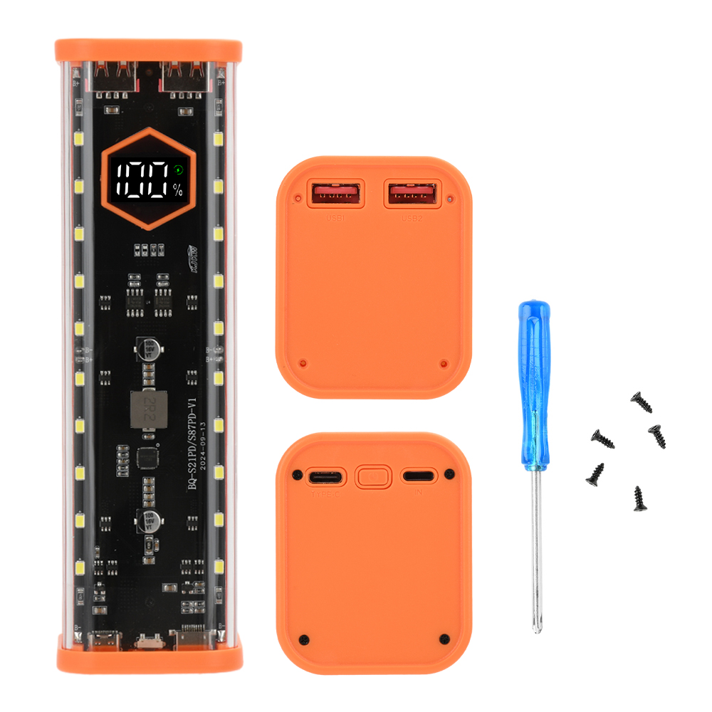 Caixa para Baterias 8*21700 co - Power Banks avaliação e preço