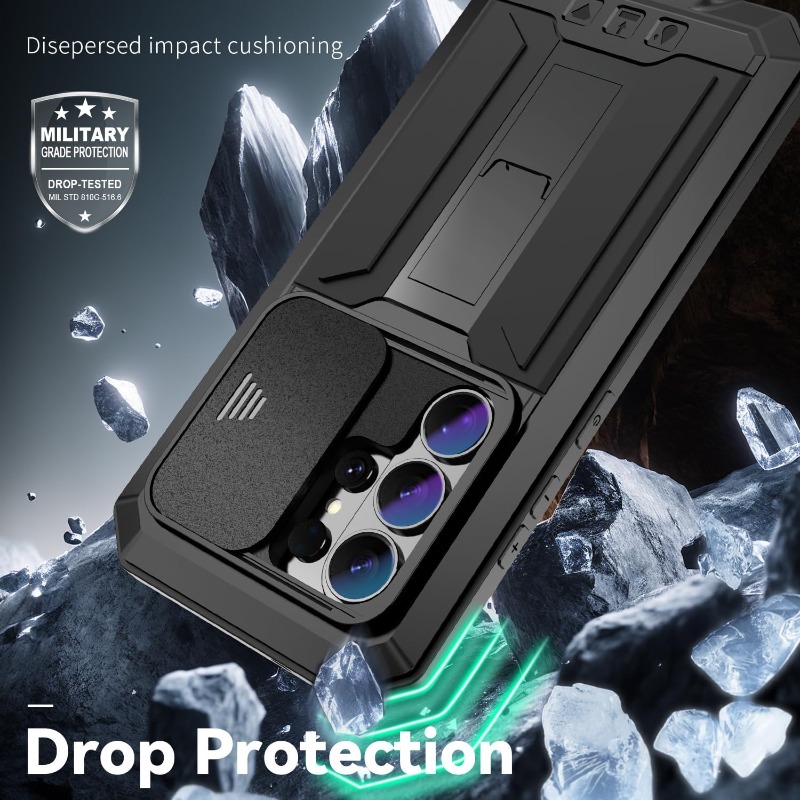 Capa para Samsung S26 S25 S24  - Heavy Duty 360 Full Body Protective Case avaliação e preço