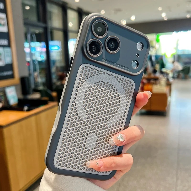 Capa Magnética Respirável com  - Heat Dissipation Mesh Breathable Case avaliação e preço