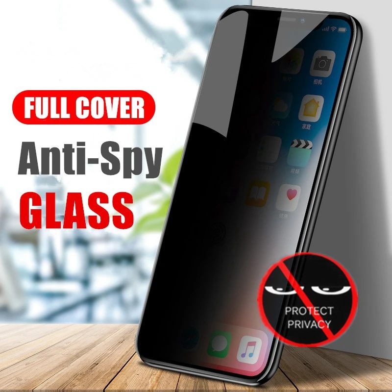 1 peça de Vidro Protetor Anti- - Anti Spy Privacy Glass Case avaliação e preço