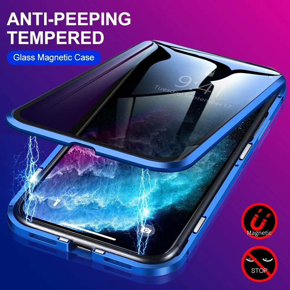 Capa de Telefone Anti Espionag - Anti Spy Privacy Glass Case avaliação e preço