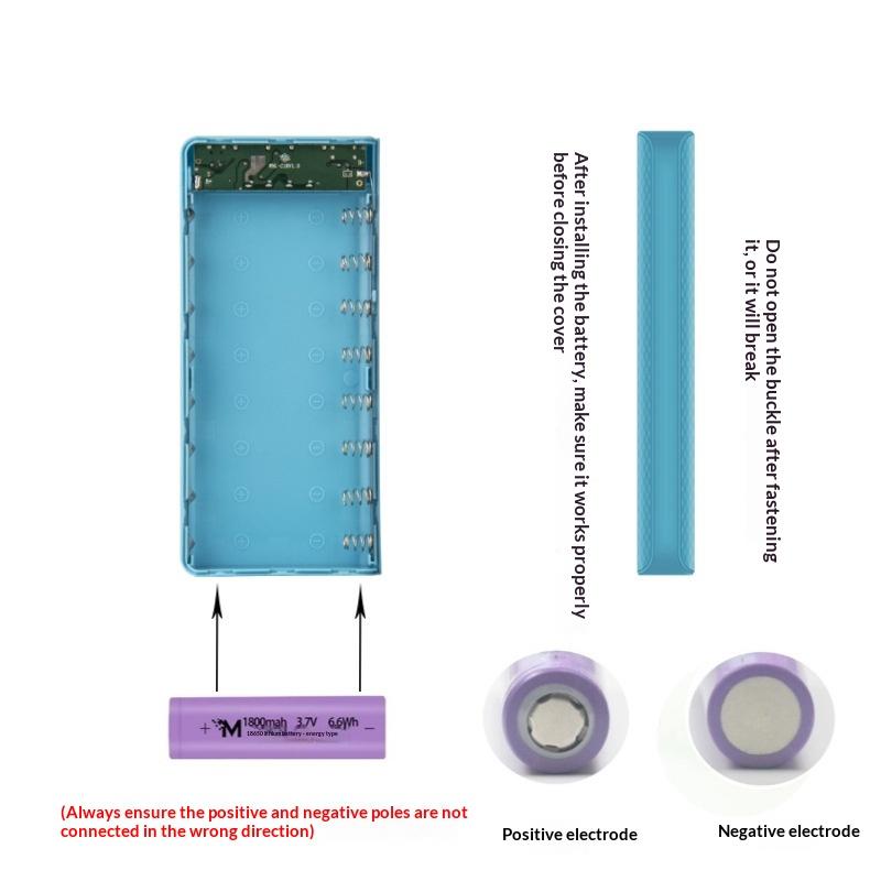 1 unidade DIY Caixa de Bateria - Power Banks avaliação e preço