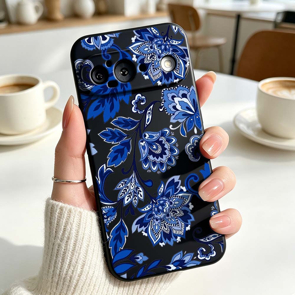 Capa de Silicone com Design Vi - Vintage Floral Pattern Soft Case avaliação e preço