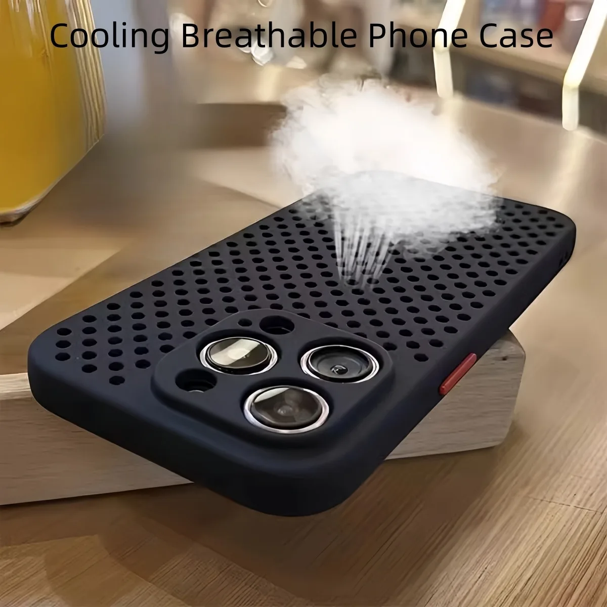 Caso De Telefone De Refrigeraç - Heat Dissipation Mesh Breathable Case avaliação e preço