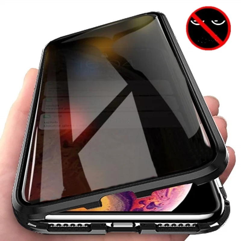 Capa de metal de privacidade d - Anti Spy Privacy Glass Case avaliação e preço