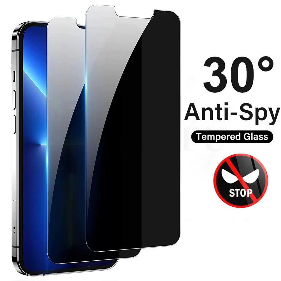 Protetor de tela de vidro temp - Anti Spy Privacy Glass Case avaliação e preço